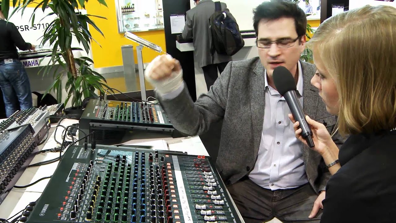 (EN) New Yamaha MGP Mixers / Musikmesse