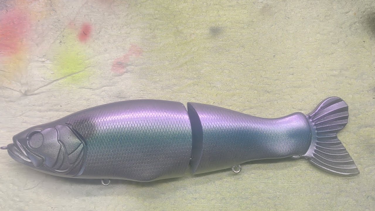 Let's paint a color shift shad pattern.