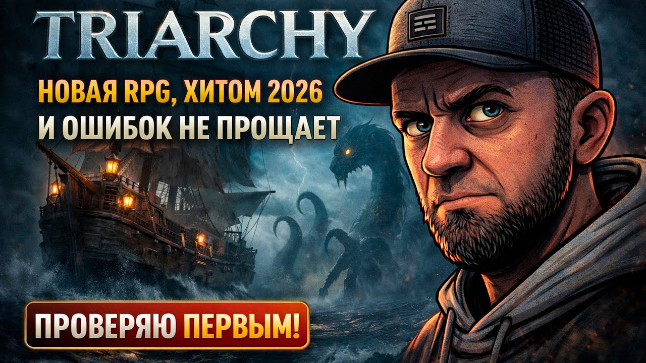 TRIARCHY — НОВАЯ RPG, КОТОРАЯ МОЖЕТ СТАТЬ ХИТОМ 2026 ОНА НЕ ПРОЩАЕТ ОШИБОК