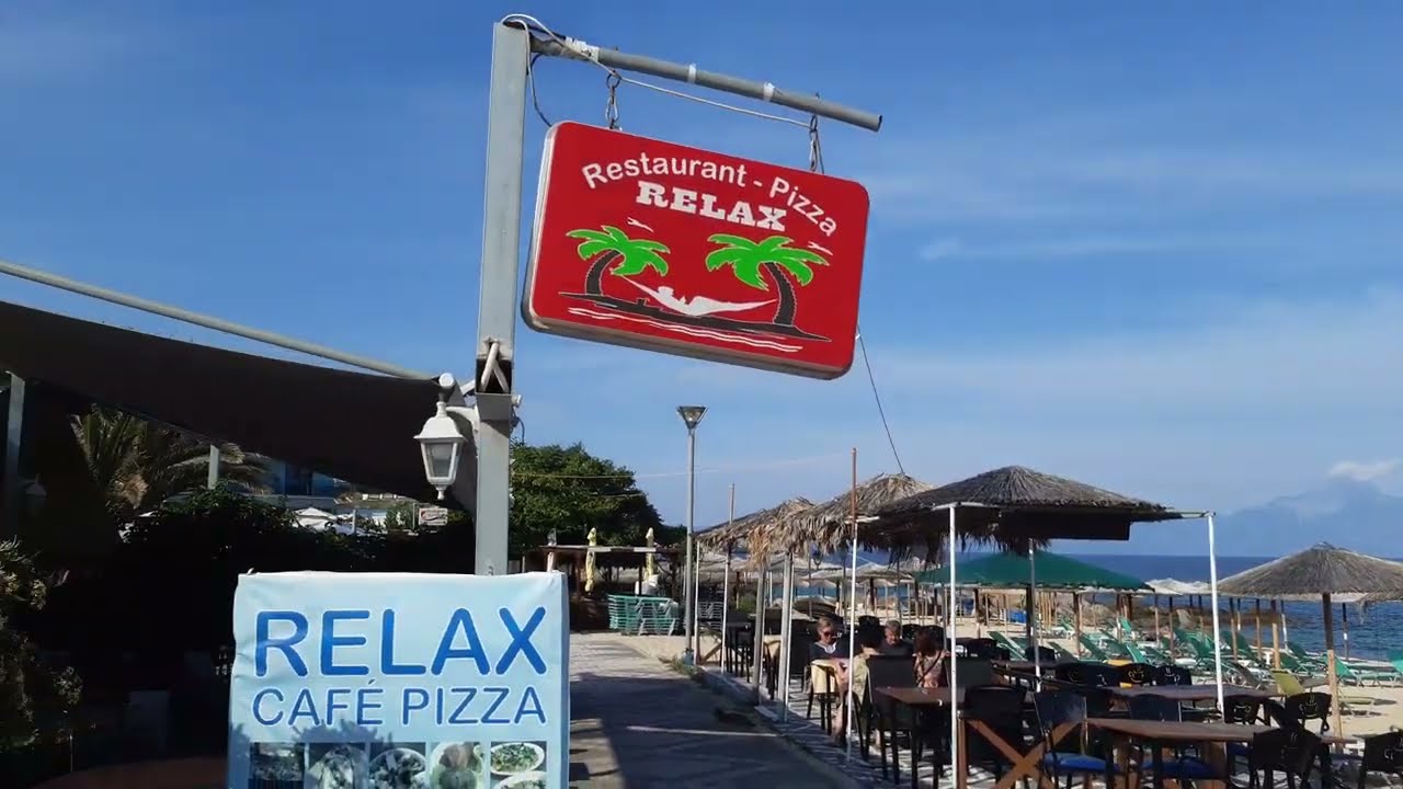 Walking from Sarti, Greece to Agiasmataki beach, then the beach with the Little Pear bar