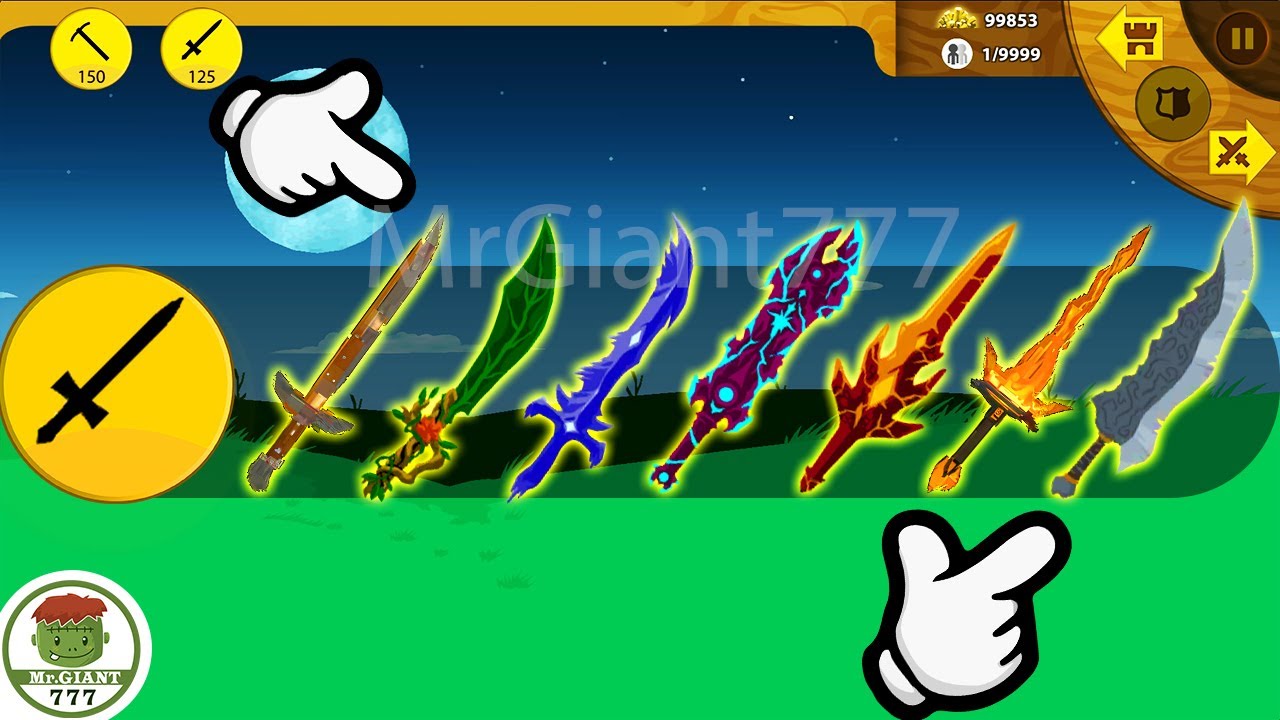 Swordwrath Evolution: все отряды наёмников ксенофонта против финального босса | Мод Stick War Leg...