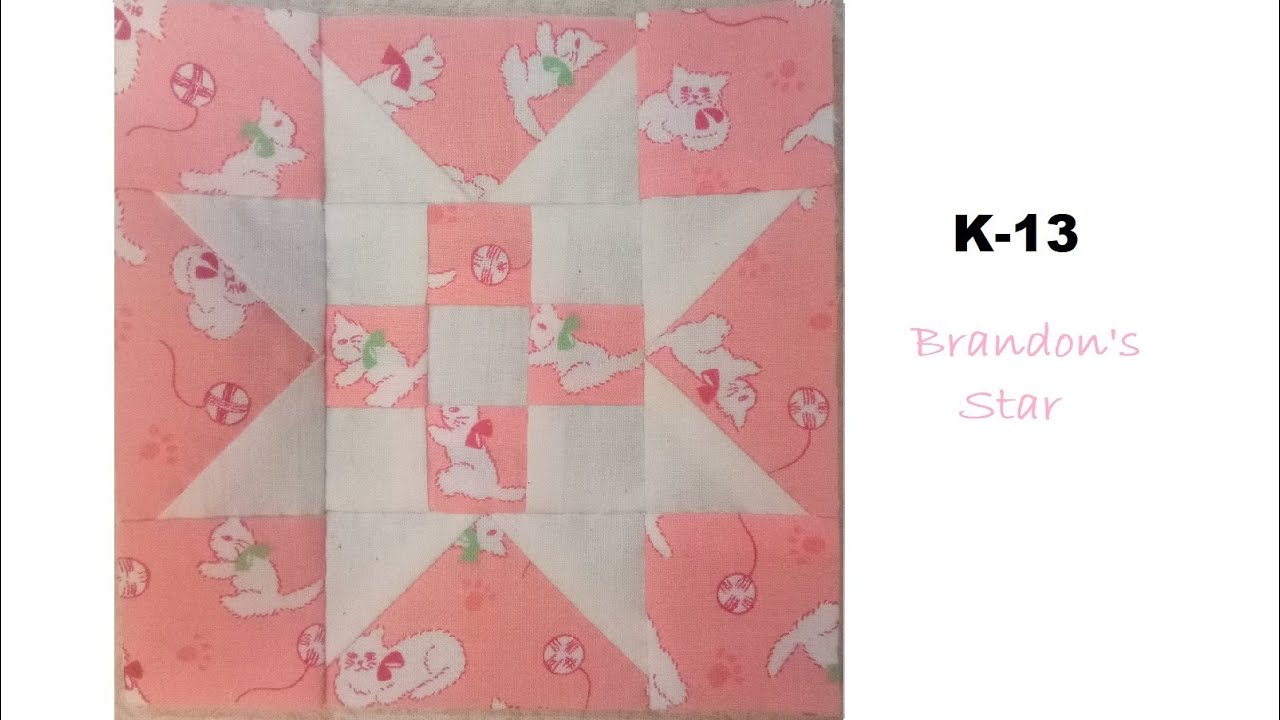 Sew It Seams: Dear Jane block K-13