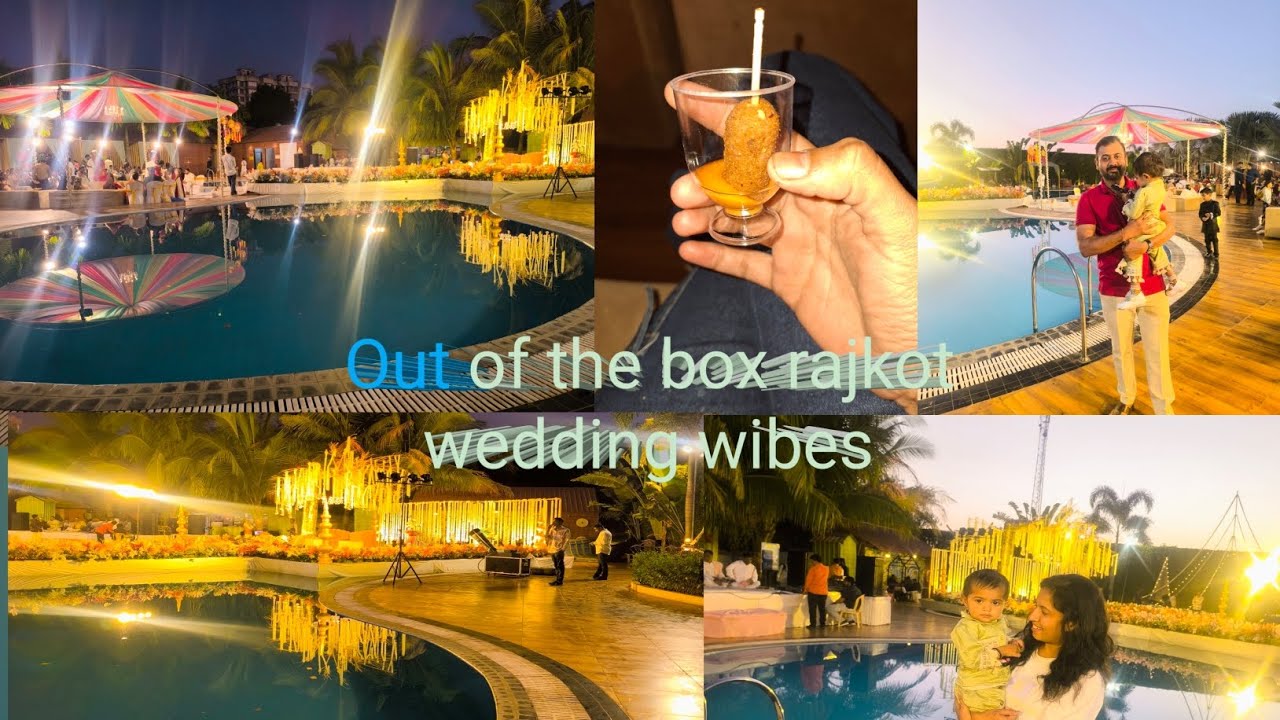 What's Happening OUT of the box in Rajkot? |  Best destination for wedding| #youtube #wedding #viral