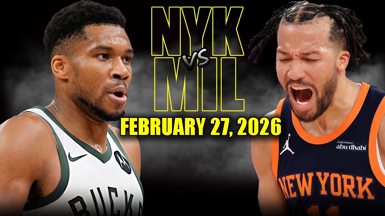 New York Knicks vs Milwaukee Bucks Full Game Highlights – February 27, 2026 | NBA Season