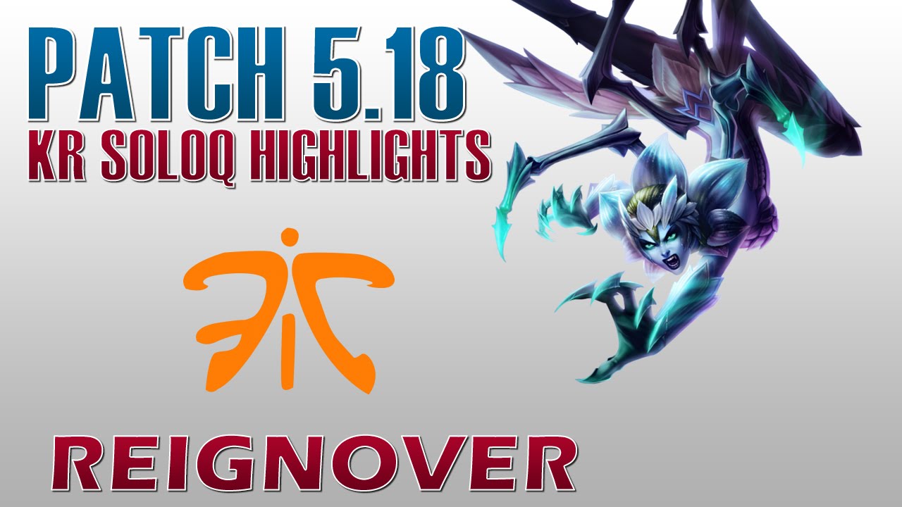 Fnatic Reignover - Elise Jungle - KR SoloQ Highlights