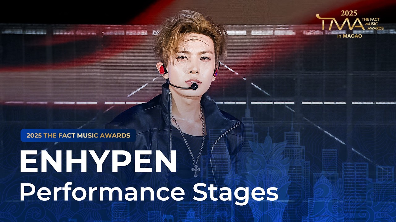 [2025 더팩트 뮤직 어워즈] ENHYPEN (엔하이픈) 'INTRO + CRIMINAL LOVE' + 'Bad Desire' + 'No Doubt' @TMA