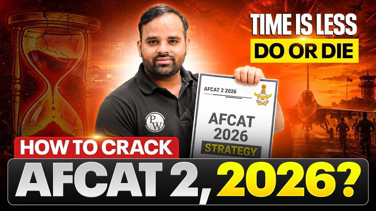 AFCAT 2026 Complete Guide | Syllabus, Preparation, Revision & Mock Strategy | Join Indian Airforce✈️