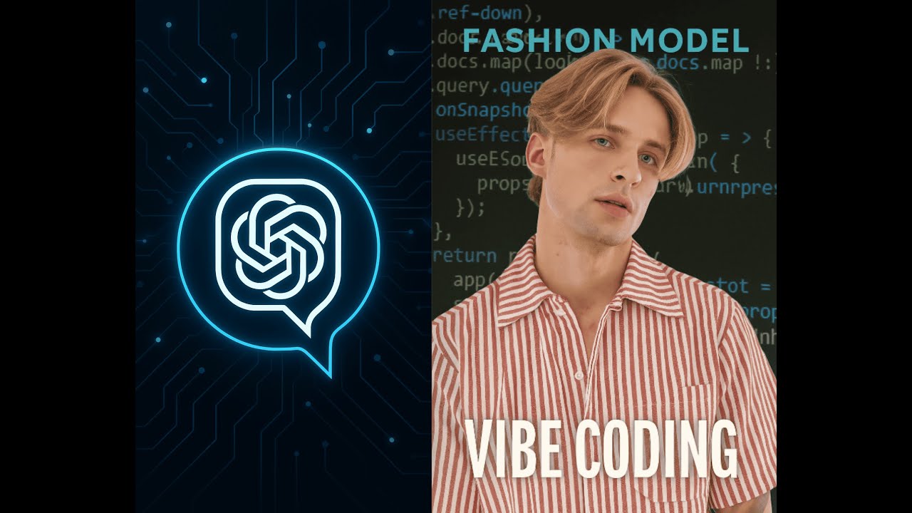 Fashion model and vibe coding. What could go wrong