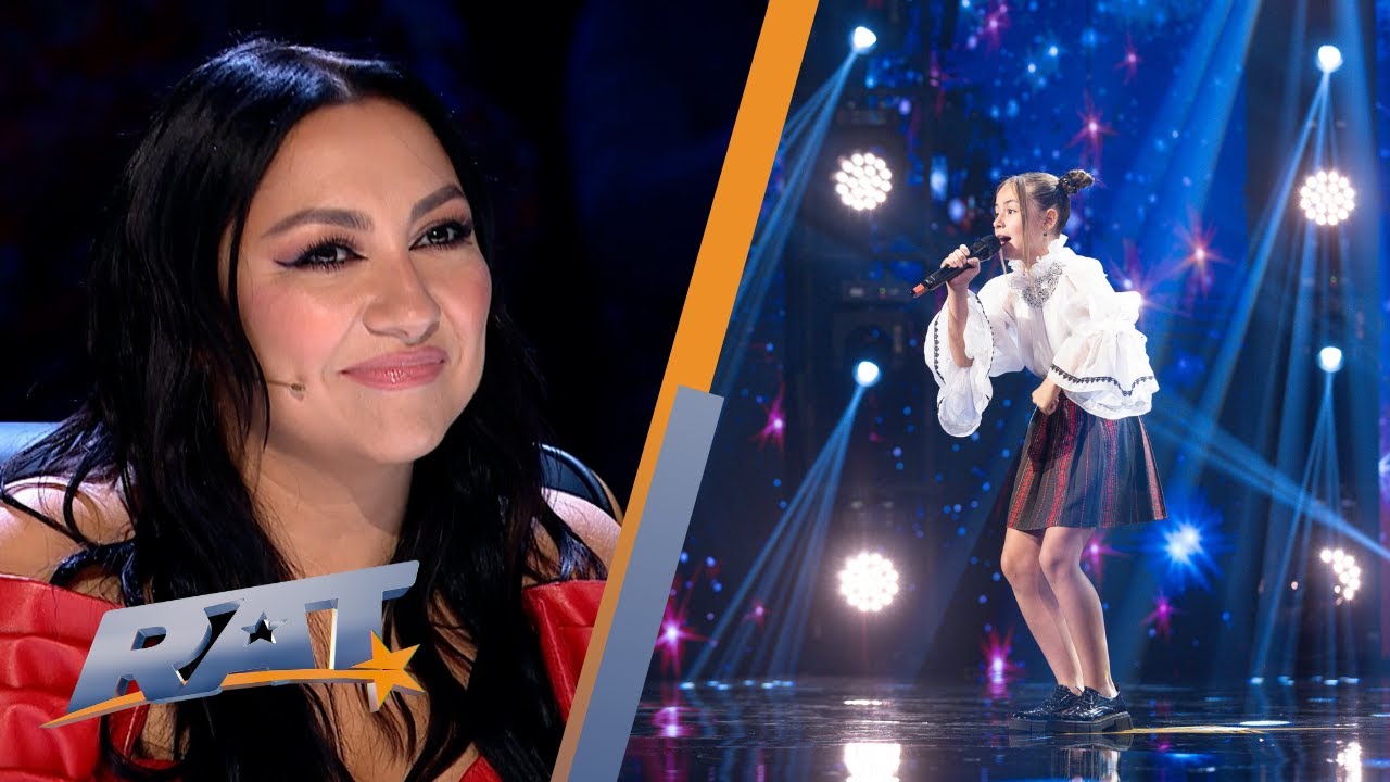Daria Crețu, fetița care ridicat sala în picioare cu interpretarea ei | Românii Au Talent S14