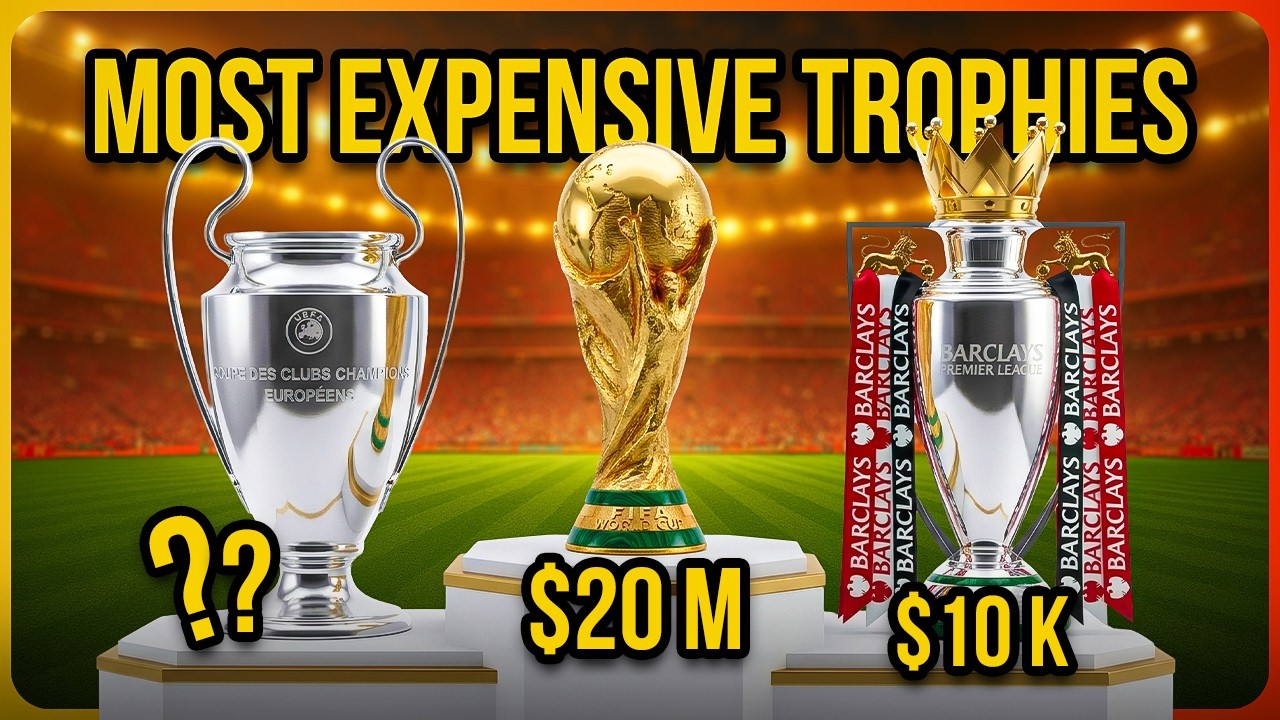 The Most Expensive Trophies In The World Of Football
