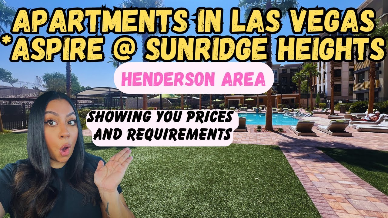 APARTMENTS IN LAS VEGAS *Aspire @ SUNRIDGE HEIGHTS #fyp