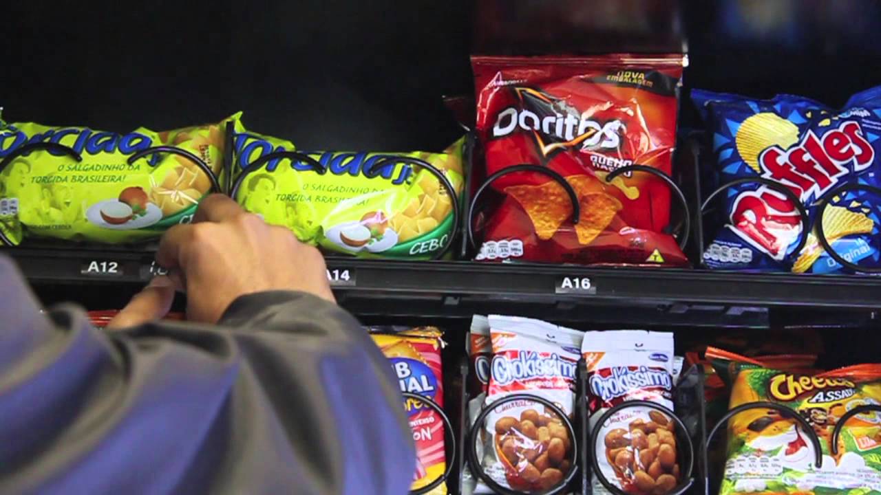 Vending machine modelo VISTA L Bianchi - parte 1