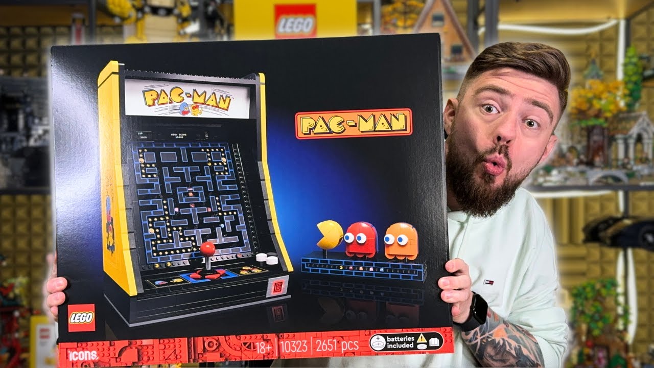 AUTOMAT DO GRY PAC-MAN 👻 LEGO ICONS 10323 RECENZJA