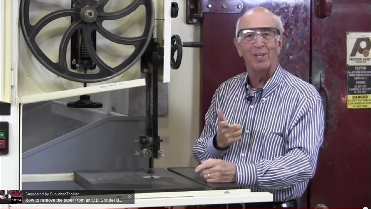 How to adjust the guides on a Bandsaw by Don Bailey
