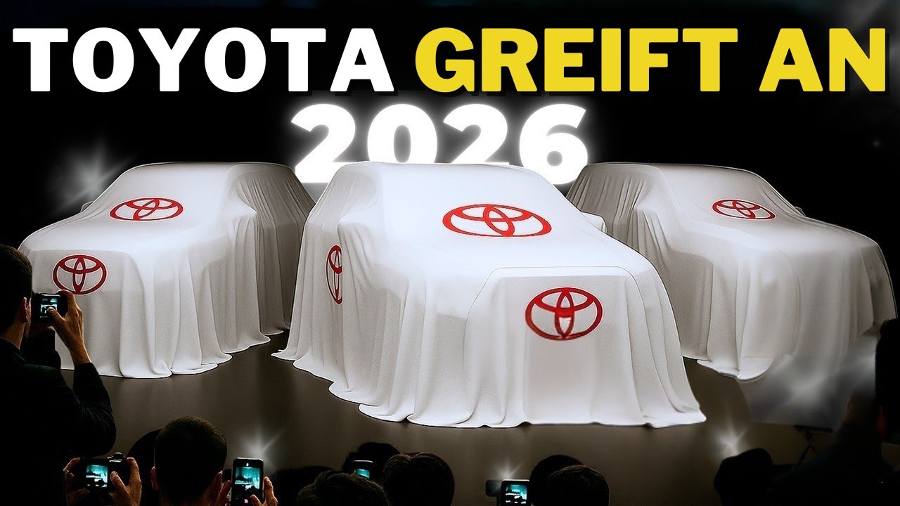 Toyota präsentiert seine Modelle für 2026 und schockt den Markt