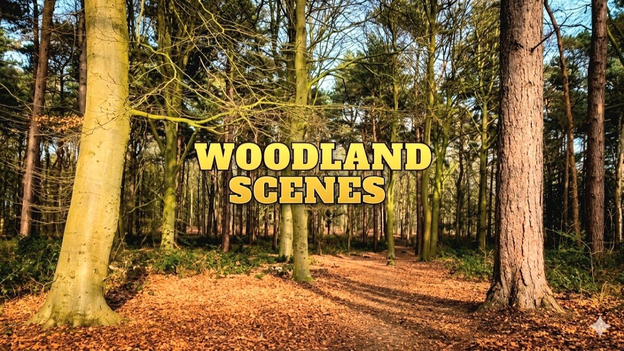 Cinematic Woodland Scenes in 4K | Relaxing Nature Film (5 Minutes)