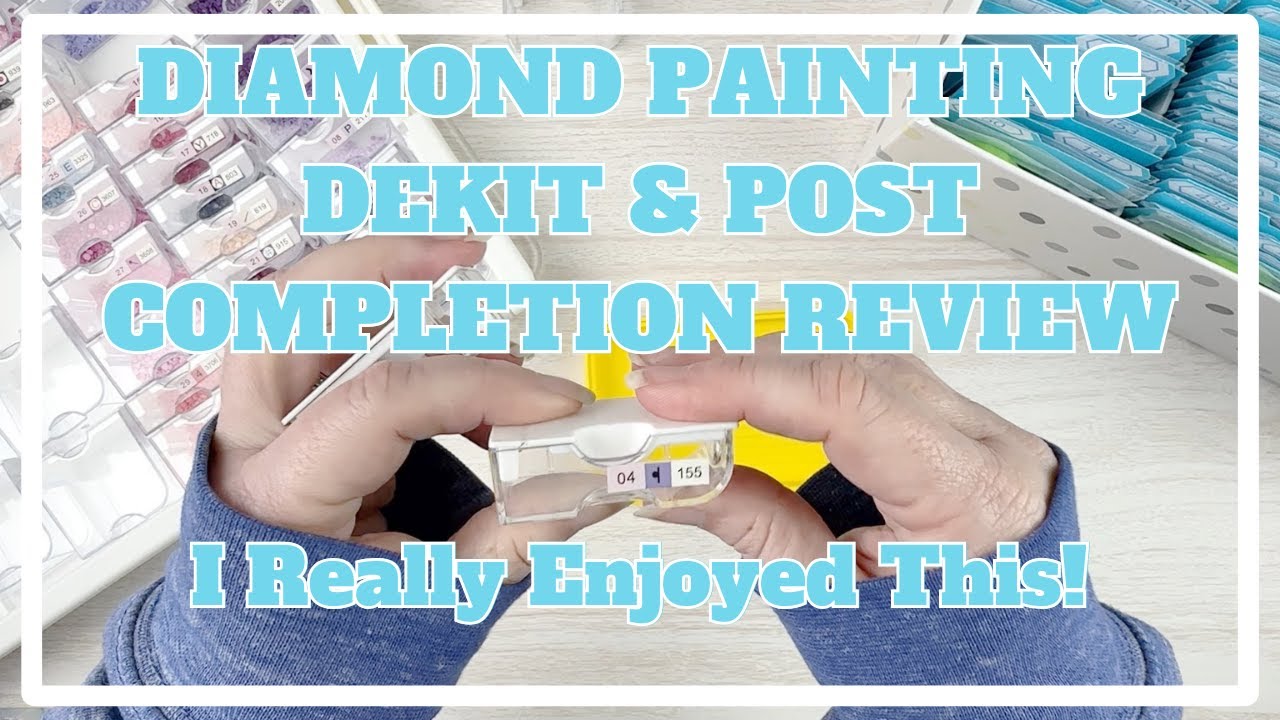 Are Rounds More Fun? | Diamond Painting Dekit & Post Completion Review