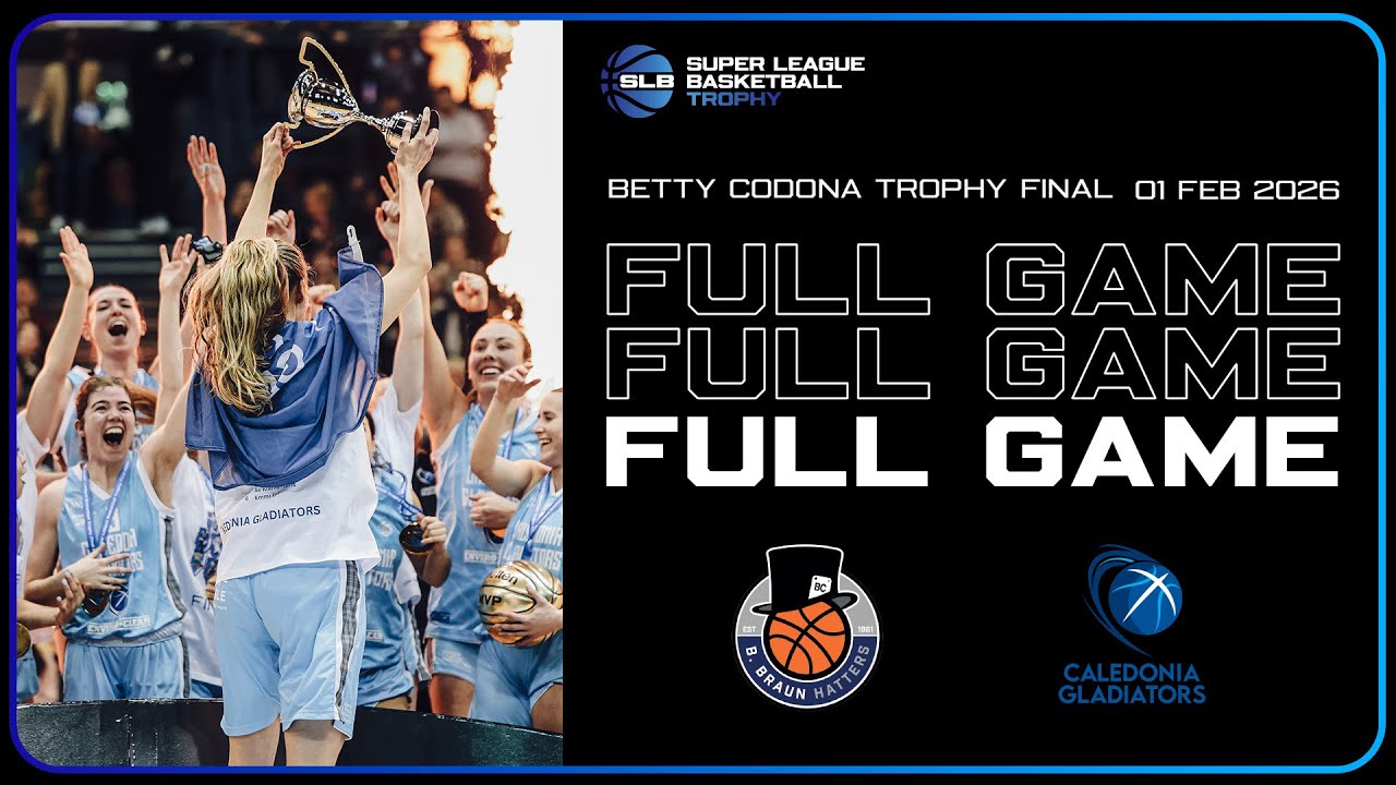 BETTY CODONA TROPHY FINAL LIVE STREAM: B. Braun Sheffield Hatters vs Caledonia Gladiators