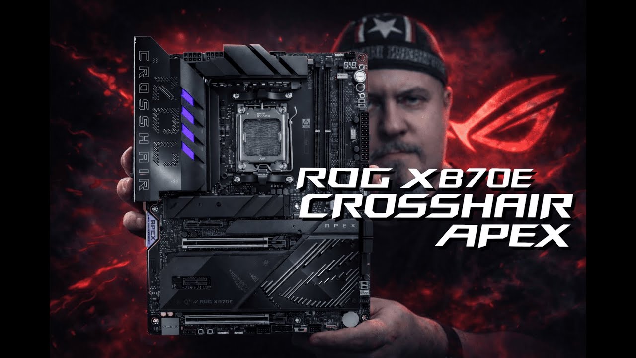 ROG CROSSHAIR X870E APEX &mdash; Распаковка, Обзор и Разбор Флагмана AM5