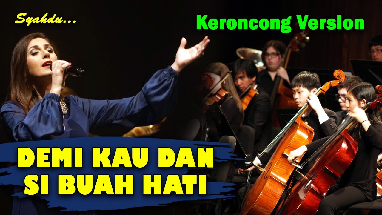 DEMI KAU DAN SI BUAH HATI - Pance Pondaag || Keroncong Version Cover