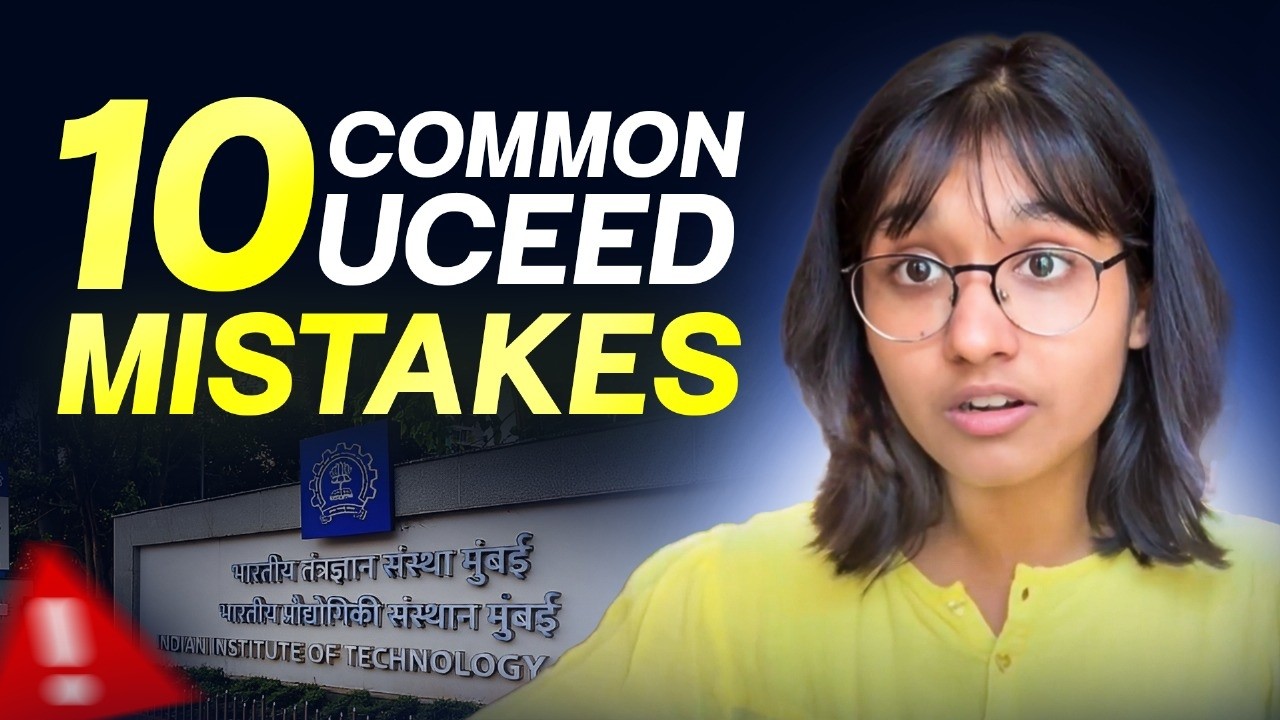 10 COMMON MISTAKES UCEED 2026 | YOU MUST NOT DO