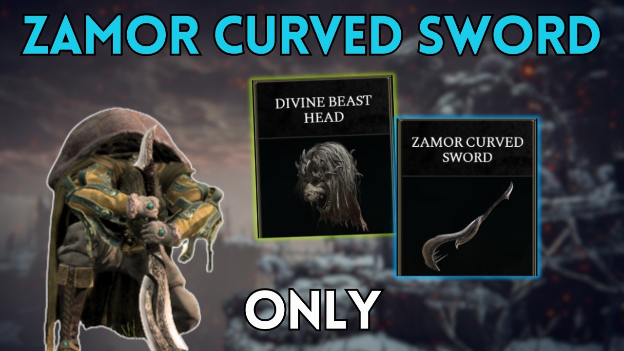 The Zamor Curved Sword is INSANE