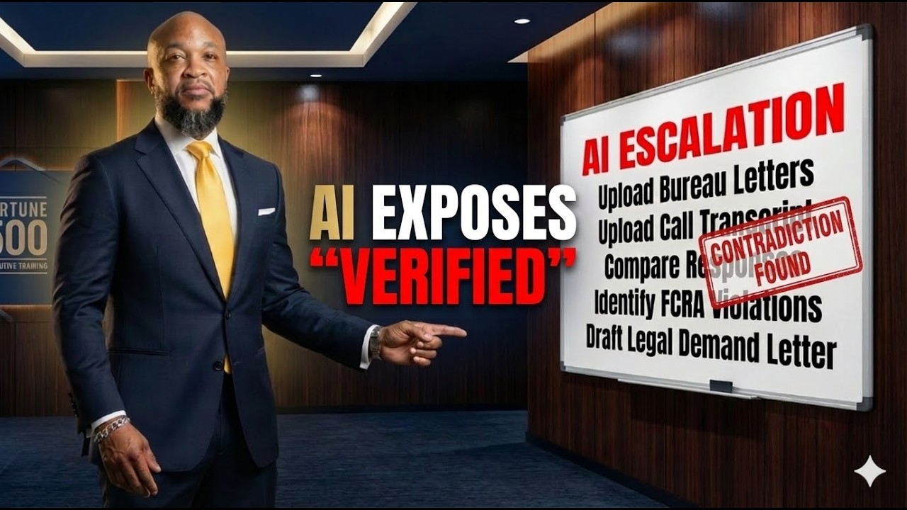 Credit Bureaus Still Saying VERIFIED? Use AI | PART 3 2026