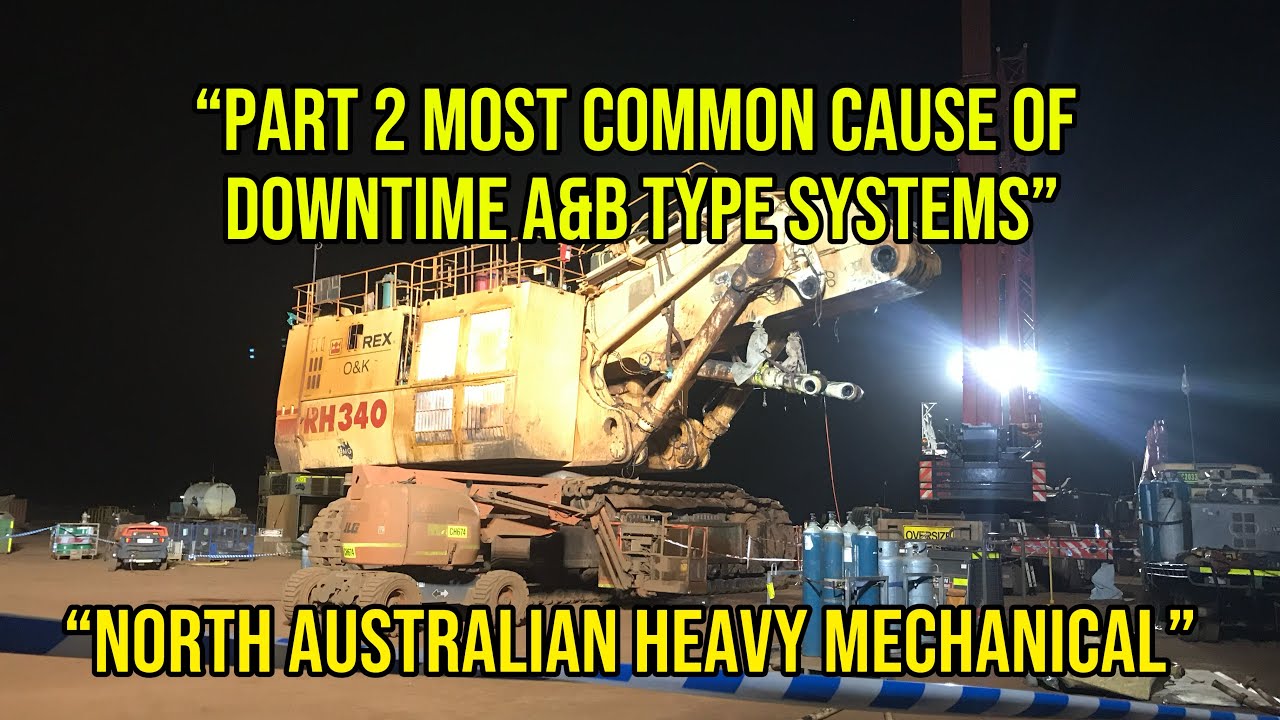 Part 2: MOST COMMON CAUSE OF EXCAVATOR DOWN TIME 