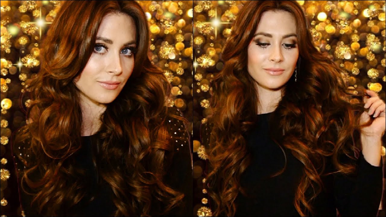 Ondas voluminosas inspiradas en Victoria Secret. Victoria Secret voluminous Curls.