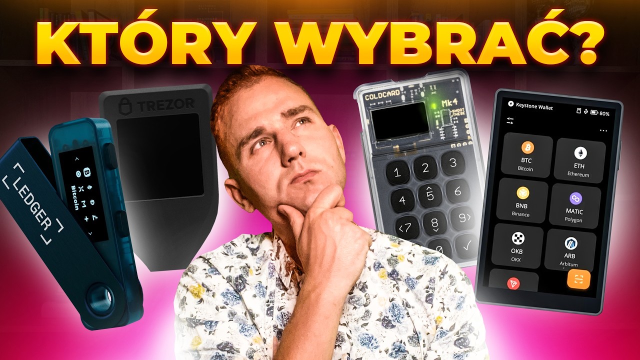 Najlepszy Portfel Do Kryptowalut? Porównałem LEDGER vs TREZOR vs KEYSTONE vs COLDCARD