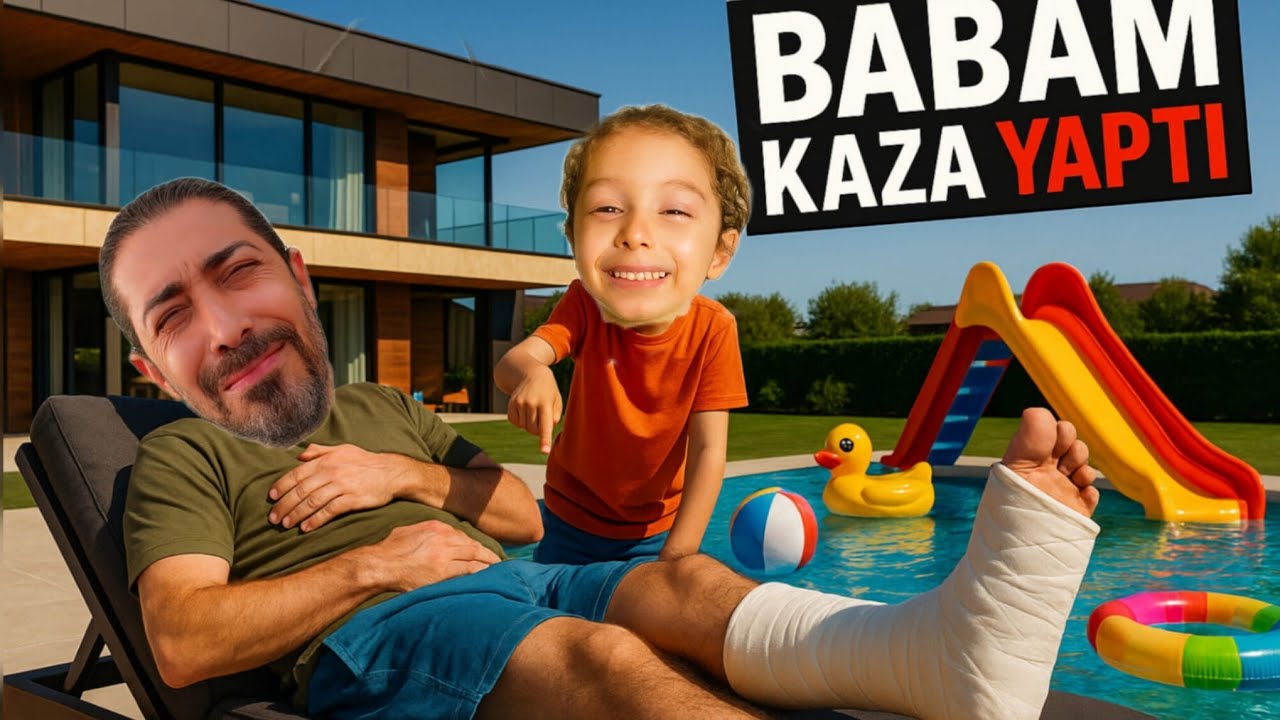 EYVAH EYVAH!!!BABAM AYAĞINI KIRDI ŞİMDİ NAPICAZ BÜTÜN PLANLAR ALT ÜST OLDU 😯