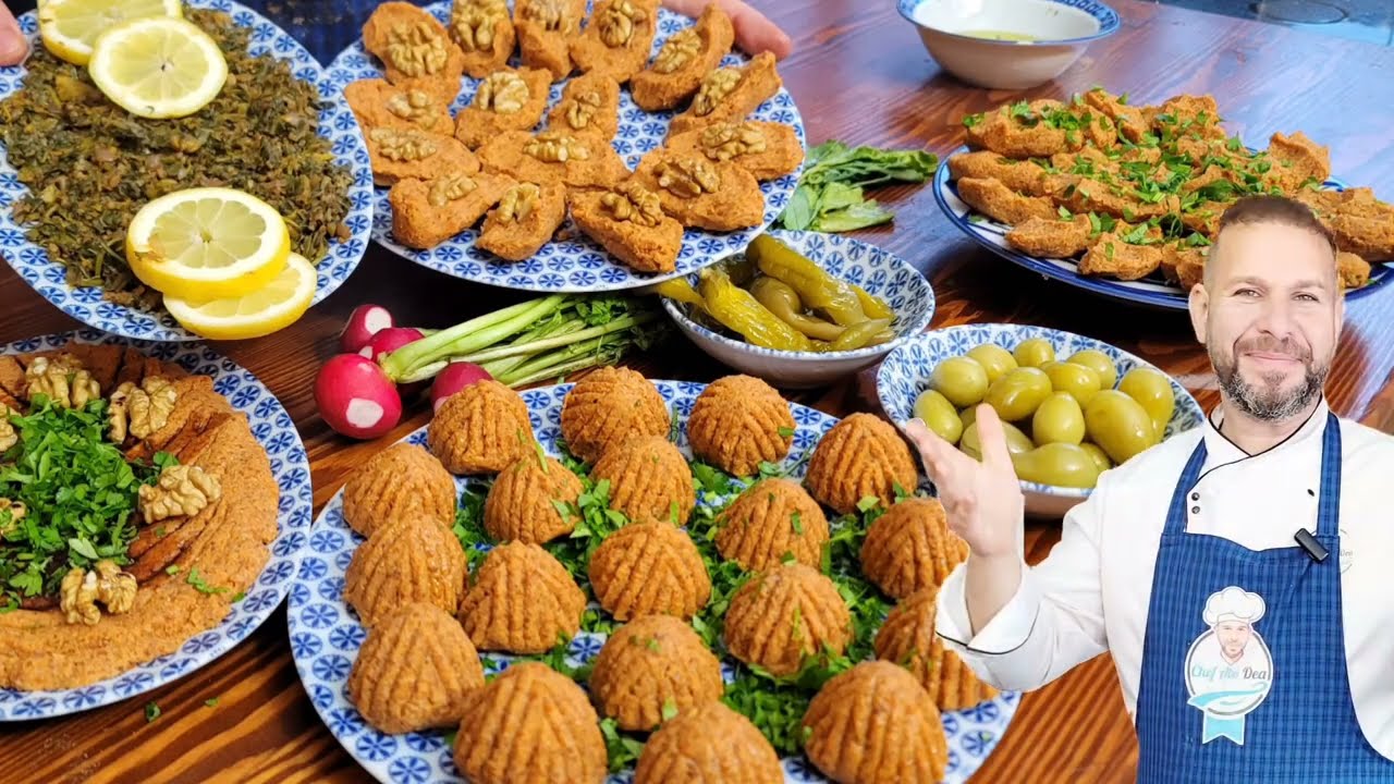 وصفات نباتية صحية كبةالطماطم كبة بندورة مع طبخة سليق  (الحويش)من الاكلات الربيعة التراثية 