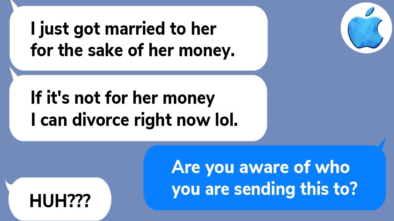 【Apple】My drunken lout husband sent me a message mistakenly, but when he came home as normal what...