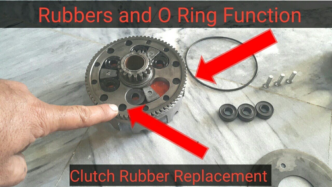 Clutch Box rubbers function | Clutch box rubber replacement and information.