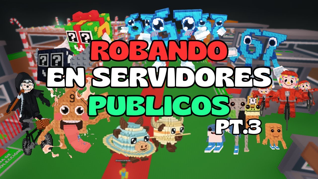 ROBANDO EN SERVIDORES PUBLICOS DURANTE EL ADMIN ABUSE - PARTE 3!!