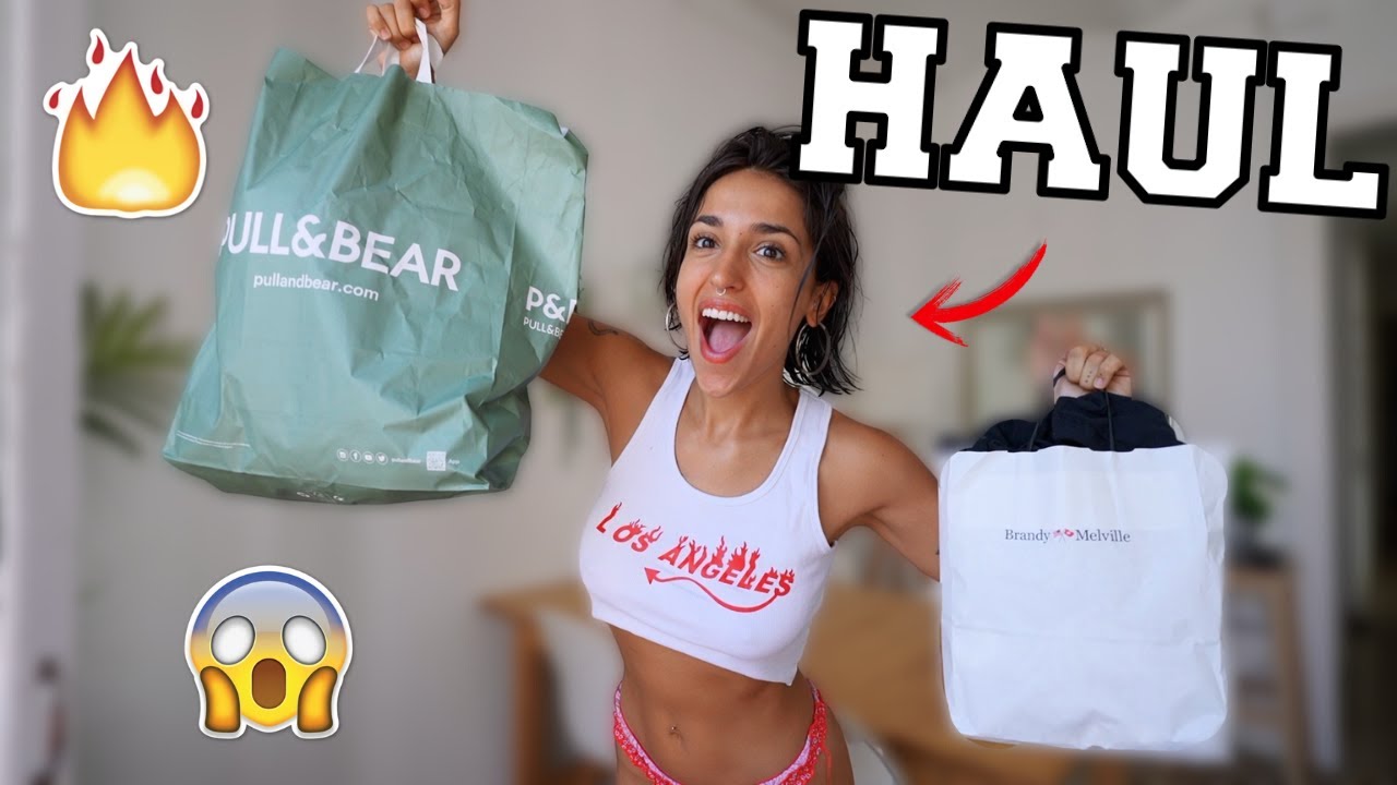 🌈 SÚPER Try On HAUL 🦋 VERANO 👙 PULL&BEAR, BRANDY MELVILLE, HUMANA Y MÁS