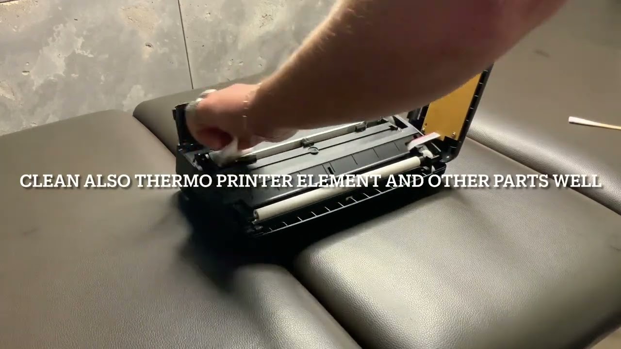 Tattoo stencil Maschine repair and clean. printing lines. Chinese Maschine