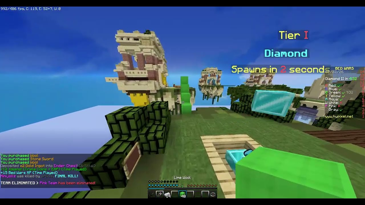 Minecraft BedWars