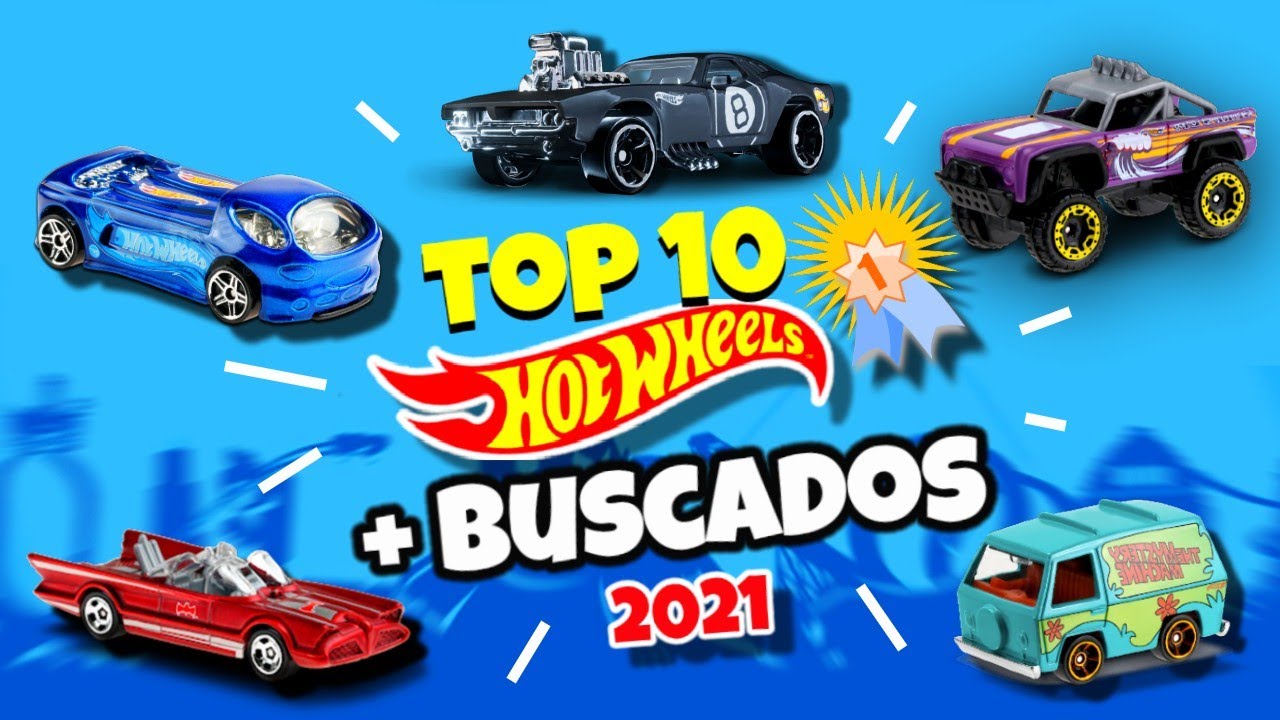 TOP 10 HOT WHEELS MAS BUSCADOS Y ACAPARADOS DEL 2021|NO CREERAS LA PIEZA QUE OCUPA EL LUGAR MAS ALTO