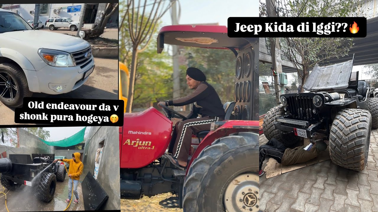 JEEP HOGI READY🔥 | HARLEY SWIFT DA MUKABLA😂🔥| TRACTOR DA LEYA PURA SWAD