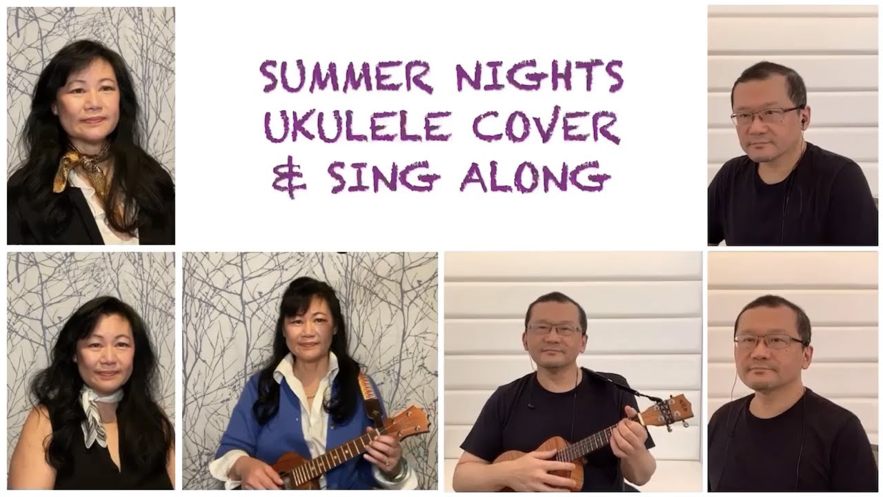 Summer Nights, John Travolta and Olivia Newton John (1978)  from Grease uke cover with Sean Niem