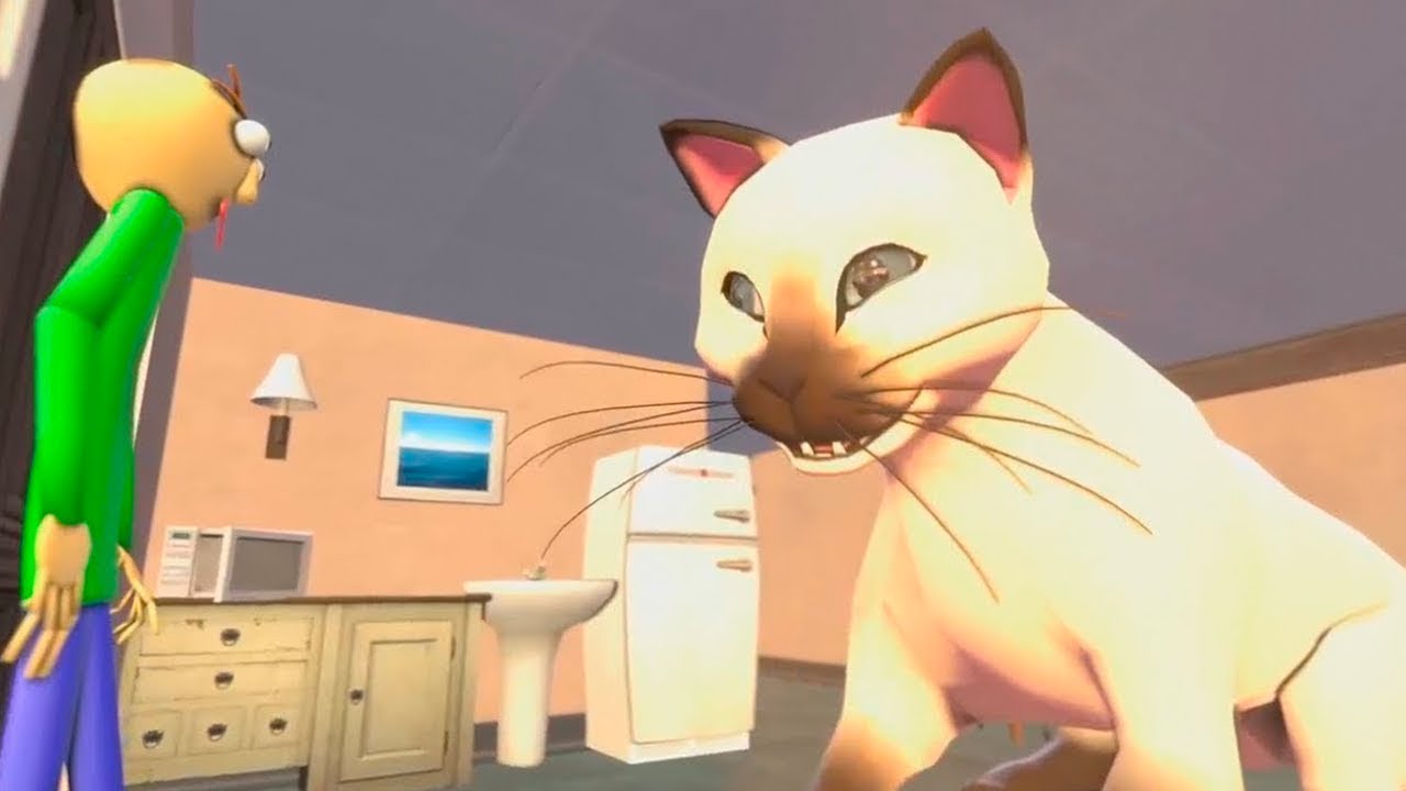 Baldi's Cat (SFM Baldi's Basics)