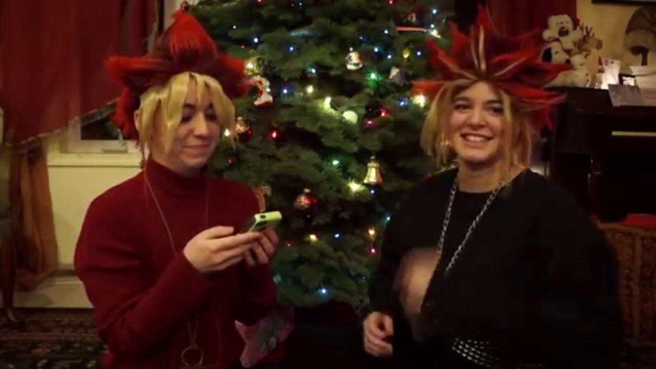 Yami/Yuugi Cosplay - The Whisper Challenge (Happy Holidays!)