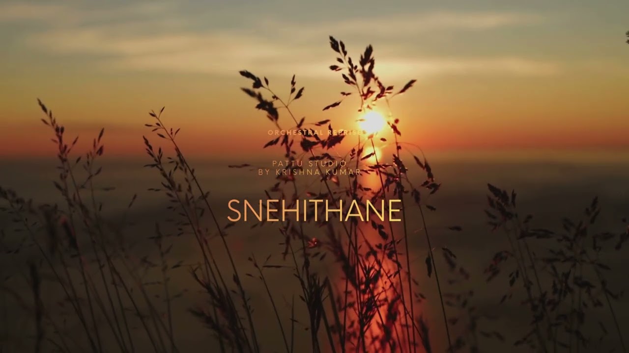 Snehithane | AR Rahman | Orchestral Reprise by Krishna Kumar