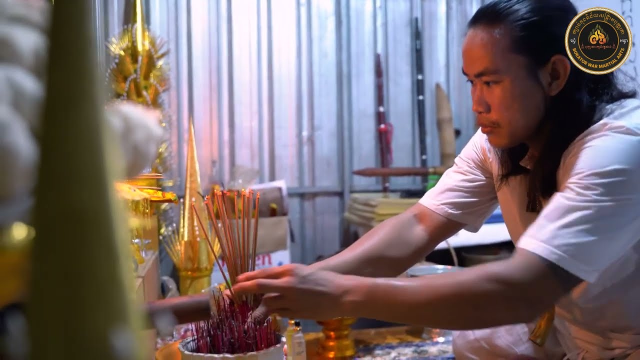 រណ្ដាប់ថ្វាយព្រះគ្រូមុនហាត់ក្បាច់គុនបុក្កតោ - BOKATOR - ATHANN BOKATOR