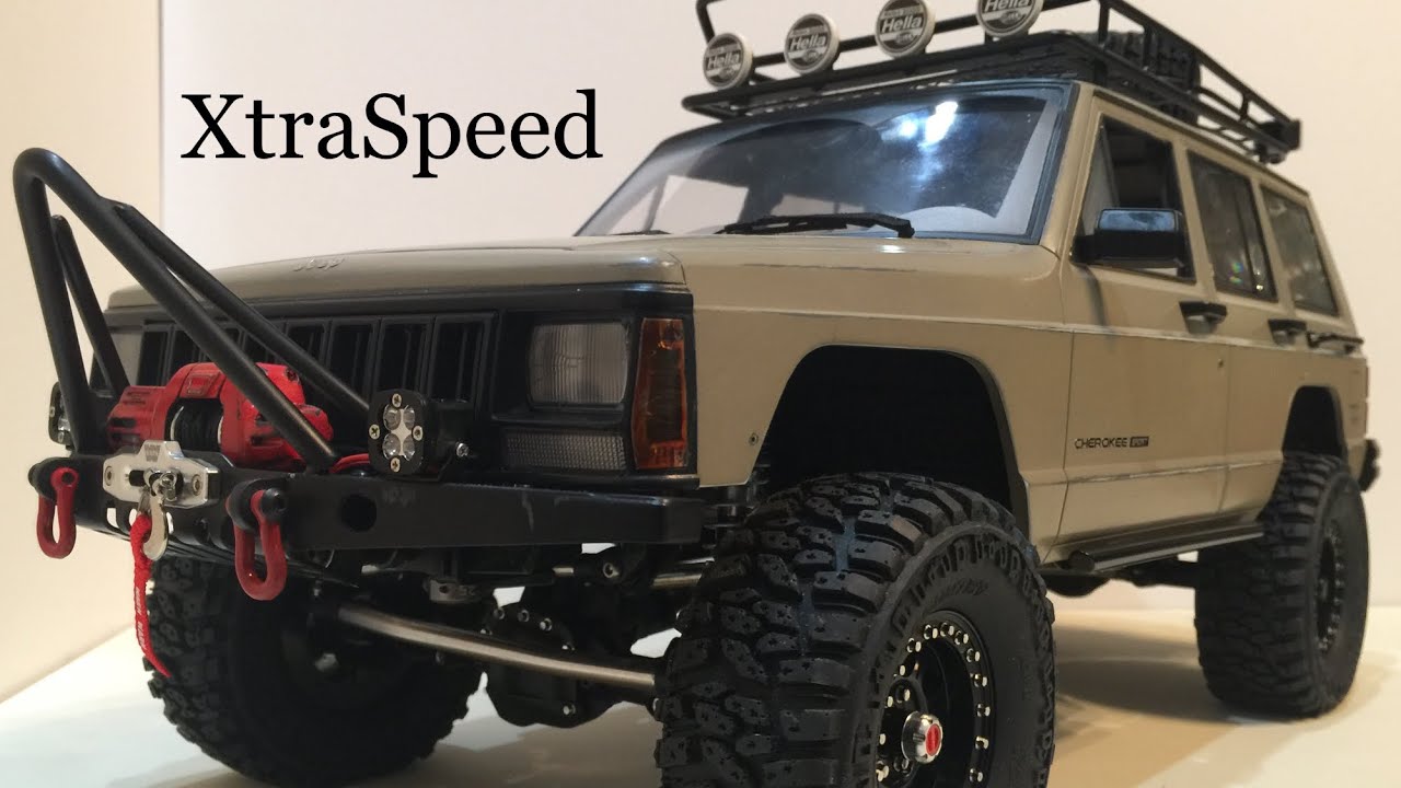 Xtra Speed V8 Axial XJ Hardbody Build #5