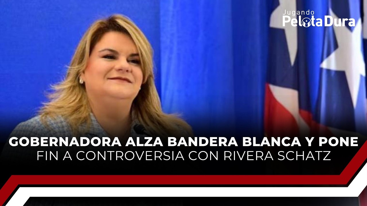 Gobernadora alza bandera blanca y pone fin a controversia con Rivera Schatz