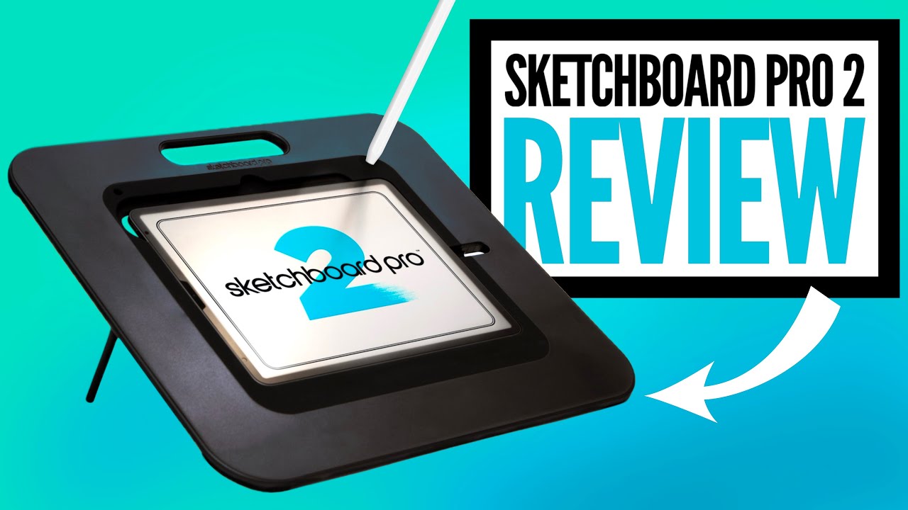 Обзор Sketchboard Pro 2! Необходимый аксессуар для рисования на iPad?