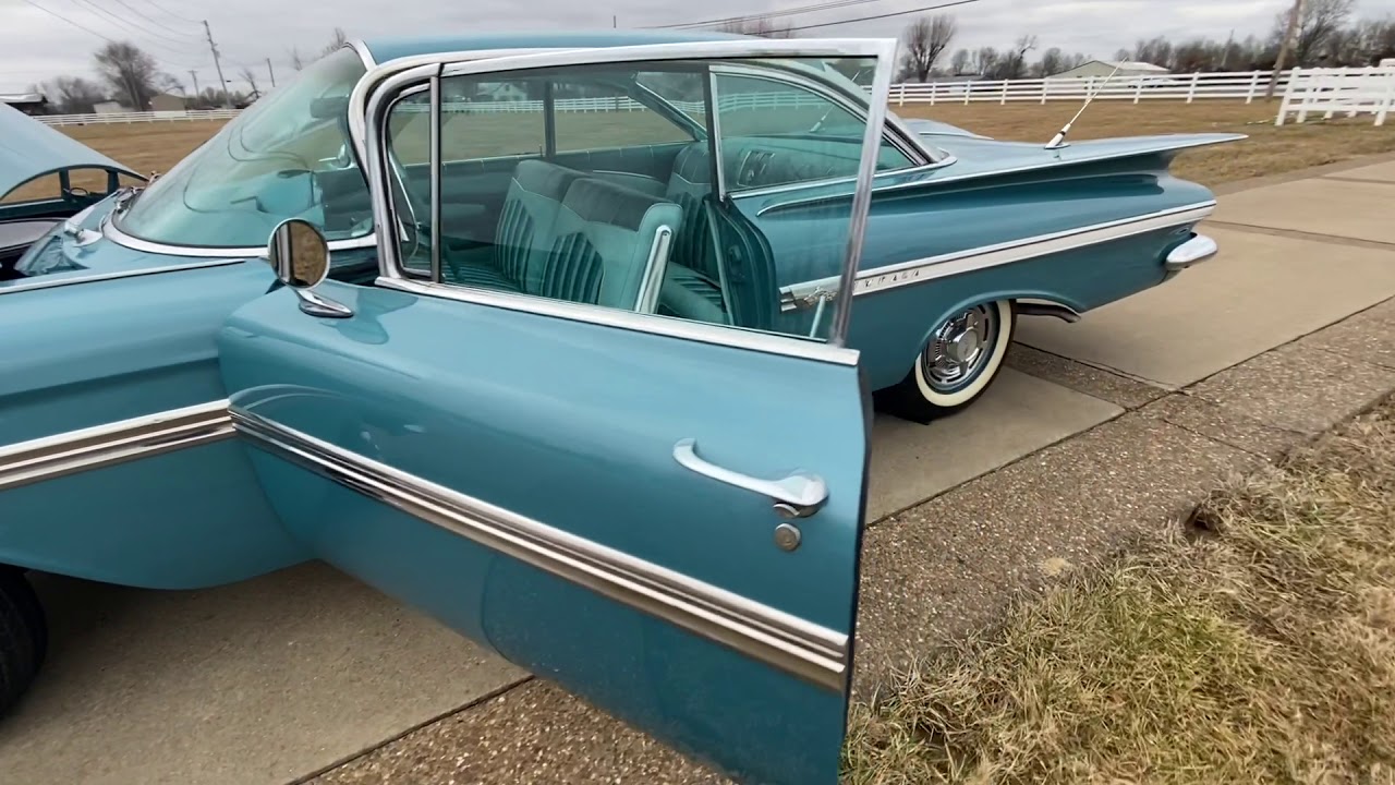 ~~~SOLD!~~~ 1959 Chevrolet Impala Hardtop Blue