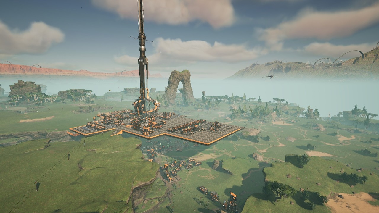 Let's Play ~ Satisfactory ~ EP02 ~ Foundation base and Space Elevator